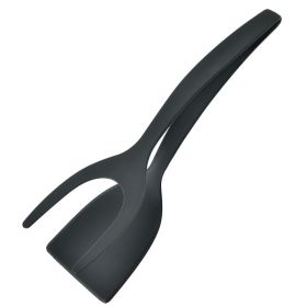 1pc Egg Spatula Pancake Spatula Fried Egg Flip Spatula - Black