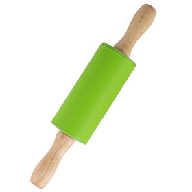 Small Silicone Rolling Pin - Green