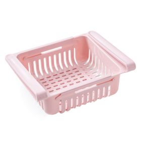 1pc (Max 2.75lb) Kitchen Storage Supplies; Refrigerator Storage Racks; Freezer Storage Racks - Pink