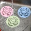 1pc Shower Drain Cover; Bathtub Hair Catcher Stopper; Drain Strainers For Kitchen Sink Bathroom Tub - Random Color