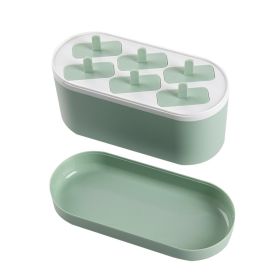 1pc Ice Cream Mold; Storage Pastry Mold; Household Popsicle Ice Cream Freezer; Ice Cube Box; Ice Pastry; Ice Tray; Kitchen Supplies - A