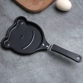 1pc Breakfast Mini Omelette Pan Creative Cute Cartoon Diy Omelette Pan Non-Stick Pan Kitchen Fried Egg Pan - Frog Pattern