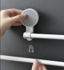 Kitchen Paper Towel Rack Wall-mounted Paper Rack Hanging Shelf Cling Film Bag Storage Rag Rack Roll Paper Rack Without Punching - TK0569