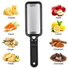 Handheld Cheese Grater Lemon Zester Ginger Fine Shredder Scraper Rasp File Tool - default