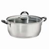 Tramontina Gourmet 9 Quart Stainless Steel Dutch Oven - Tramontina