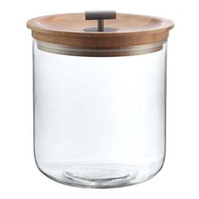 Better Homes & Gardens Clear Glass Ice Bucket with Silver Stainless Steel Tongs - Better Homes & Gardens