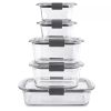 10pc Brilliance Glass Food Storage Set - Glass