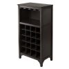 Ancona Modular Wine Cabinet with Glass Rack & 20-Bottle - 92729