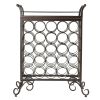 Silvano Wine Rack 5x5 with Removable Tray; Dark Bronze - 87523