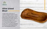 Mediterranean Olive Wood Multi-Purpose Bowl - Default Title