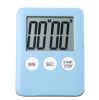 Cooking Timer LCD Digital Screen Clock Kitchen Countdown Timer Mechanical Digital Kitchen Timer Magnetic - Pink