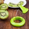 Cutter ABS Slicer Fruit Peeler Practical Portable for Daily Life Kiwi Digging Core for Daily Life - Orange