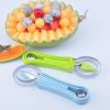 3-piece Set Of Fruit Carving Knife; Creative Ice Cream Dig Ball Scoop; DIY Assorted Cold Dishes Tool - Random Color