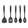 Aluminum Nonstick Midweight 13pcs Cookware Set Dishwasher Safe - black.