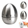 Metal; Egg Apple Countdown Timer; Reminder; 55 Minute Timer; Creative Kitchen Mechanical Timer - Egg