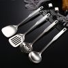 4pcs Stainless Steel Cooking Utensil Set - Silvery