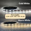 1pc DC 5V Lamp USB Motion LED Backlight TV Kitchen LED Strip Hand Sweep Waving ON OFF Sensor Light Diode Lights Double-sided Tape - Warm White - 16.4f