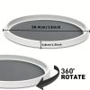 1pc Non-Skid Lazy Susan Organizers; Turntable Rack For Cabinet; Pantry Organization And Storage; Kitchen; Fridge; Spice Rack; Home Kitchen Supplies -