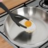 1pc Egg Spatula Pancake Spatula Fried Egg Flip Spatula - Black