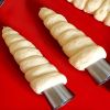 3pcs Set Stainless Steel Horn Bread Mold, Household Baking Tool, Oven Baking Tool, Kitchen Accessories - 3 Piece Set