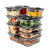 10pc Brilliance Glass Food Storage Set - Glass