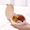 1pc Portable Sealed Pill Box; Mini Pill Case; Small Pill Organizer; Pill Sub-packaging Storage Box; Medicine Box; Multifunctional Storage Container -