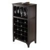 Ancona Modular Wine Cabinet with Glass Rack & 20-Bottle - 92729