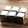 Stainless Steel Ice Cubes Reusable Chilling Stones For Whiskey Wine Keep Your Drink Cold Longer Chilling Party Bar Tool - China - 1pc