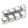 Stainless Steel Ice Cubes Reusable Chilling Stones For Whiskey Wine Keep Your Drink Cold Longer Chilling Party Bar Tool - Russian Federation - 1pc