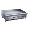 48" Griddler (24" Depth)  4-Burner Commercial  Griddle in Stainless Steel  with 4  legs - silver - stainless steel