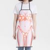 1pc Funny Muscle Man Kitchen Apron Sexy Women Cooking Pinafore Home Cleaning Tool - I