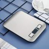 Kitchen Scale Stainless Steel Weighing For Food Diet Postal Balance Measuring LCD Precision Electronic Scales - 10 kg