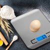 Kitchen Scale Stainless Steel Weighing For Food Diet Postal Balance Measuring LCD Precision Electronic Scales - 10 kg