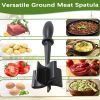 1pc Mansual Meat Chopper; Heat Resistant Meat Masher For Hamburger Meat; Ground Beef Smasher; Nylon Hamburger Chopper Utensil - 1 Pack