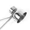 1pc; 304 Stainless Steel Egg Opener - Egg opener