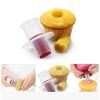 1pc Cupcake Corer And Filler, Reusable Cupcake Filler Tool, Cake Baking Tool, Kitchen Supplies - 5PCS