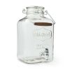 Better Homes & Gardens Clear 2 Gallon Glass Beverage Dispenser with Glass Clamp Lid - Better Homes & Gardens