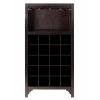 Ancona Modular Wine Cabinet with Glass Rack & 20-Bottle - 92729