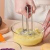 Stainless Steel Potato Masher Kitchen Gadget Red Potato Fruit Masher Mash - RN069