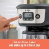 12-Cup Programmable Coffee Maker with Strong Brew Selector, Stainless Steel - Silver