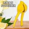 Heavy Duty Metal Orange Citrus Lemon Squeezer Manual Fruit Juicer Press Tool - Yellow