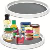 1pc Non-Skid Lazy Susan Organizers; Turntable Rack For Cabinet; Pantry Organization And Storage; Kitchen; Fridge; Spice Rack; Home Kitchen Supplies -