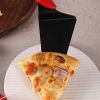 1pc; Cake Server; Stainless Steel Pizza Shovel; Black Red Cake Knife Cake Cutter; Pizza Pie Server; Kitchen Baking Tool; Household Item - Red