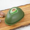 1pc Avocado Saver; Plastic Avocado Keeper; Reusable Avocado Holder Container For Refrigerator Storage Fresh Keeping - Green