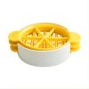 1pc 3 In 1 Egg Slicer; Multi-functional Egg Cutter; Kitchen Creative Tools - Yellow